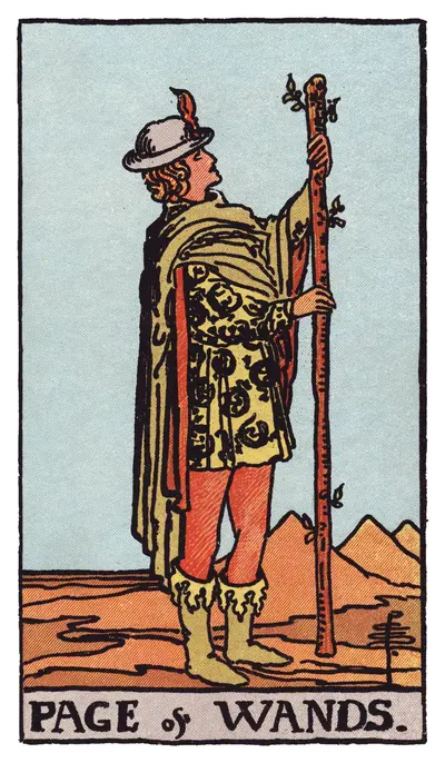 Bube der Stäbe